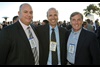 Del Prado Sports and Entertainment’s Sergio del Prado, Darryl Dunn of Rose Bowl Operating Co. and Vince O’Brien of Momentum Worldwide