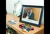 The framed photo shows Blackmun with first lady Michelle Obama, who spoke to Team USA at USOC Media Summit in May.