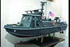 Basche had models of two important boats in his life: a PCF, or Swift Boat, one of the boats he served on in Vietnam off the destroyer USS Haverfield, and his 30-year-old, 34-foot Wilbur Maine lobster boat, which he enjoys taking out on Long Island Sound.