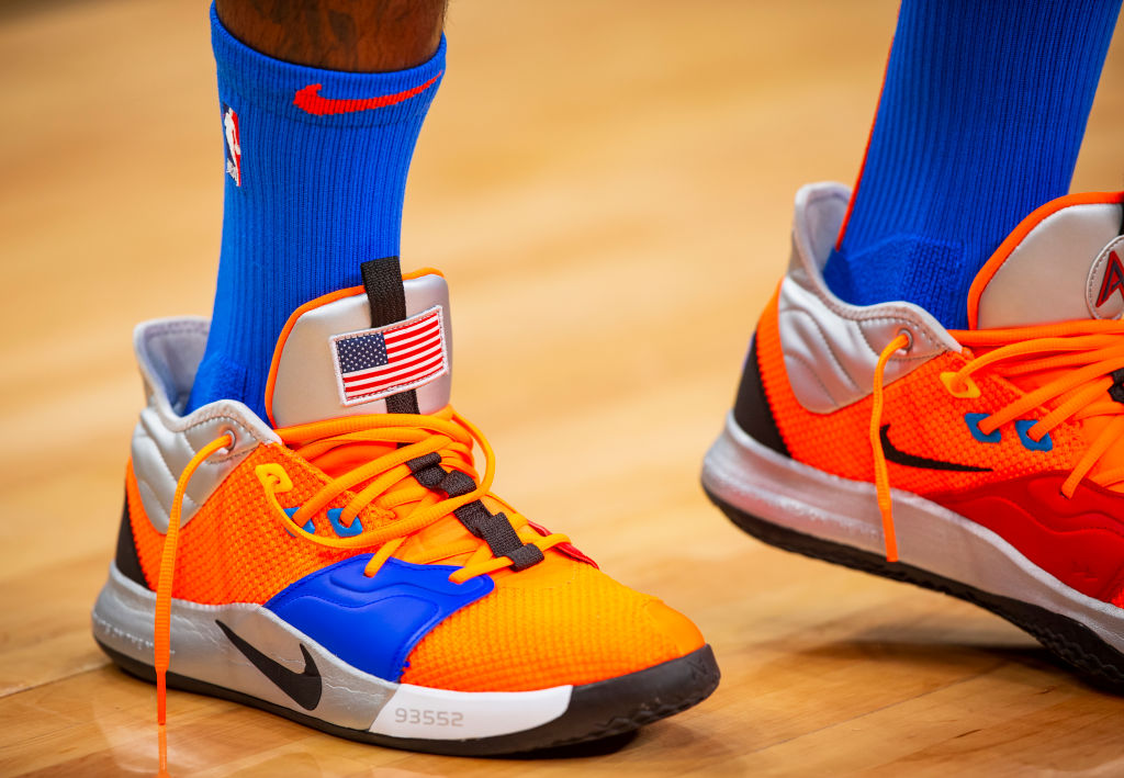 paul george all shoes