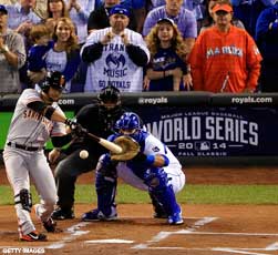guy in marlins jersey behind home plate