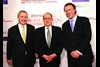 Jerry Reinsdorf with SBJ/SBD’s Richard Weiss (left) and Abraham Madkour