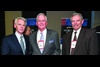 CBS Sports’ Sean McManus, Ted Bishop of the PGA of America, and Ken Aagaard of CBS